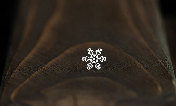 Серьга AG Exje "Снежинка" - Фото 1 большая