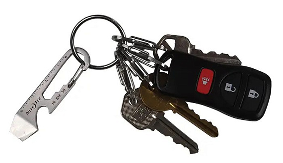 Карманный инструмент Nite Ize DoohicKey Key Tool Black - Фото 5 большая