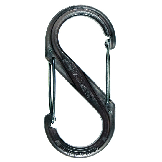 Карабин Nite Ize S-Biner® #8 Black - Фото 2 большая