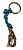 Брелок Sampaoli Creazioni Rope+Piton Hammer+Rock Piton - Фото 1 малая