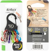 Брелок Nite Ize BigFoot Locker KeyRack Version 2 Black