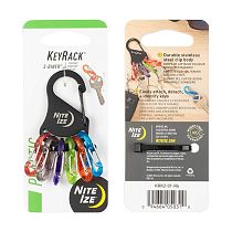 Брелок Nite Ize BigFoot Locker KeyRack Version 2 Black
