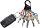 Брелок Nite Ize BigFoot Locker KeyRack Version 2 Black - Фото 4 малая