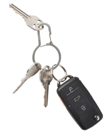 Брелок Nite Ize Dualpass Keyring Stainless - Фото 2 большая