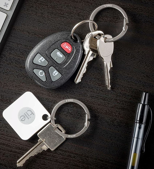 Брелок для ключей Nite Ize O-Series Gated Keyring (2шт) - Фото 4 большая