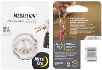 Брелок для ключей Nite Ize Medallion Key Peace Sign Стальной