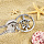 Брелок для ключей Nite Ize Medallion Key Turtle Стальной - Фото 9 малая