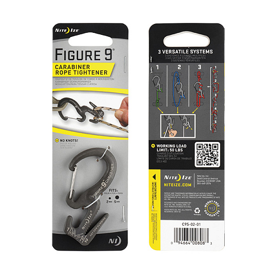 Крепление Nite Ize Figure 9 Carabiner Small - Фото 1 большая