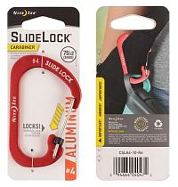 Карабин Nite Ize SlideLock Aluminum #4 Red
