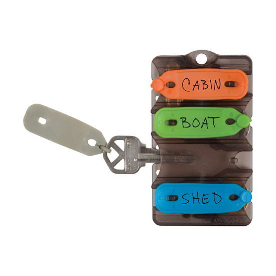 Маркеры для ключей Nite Ize Identi-Key Card Storage + ID System. - Фото 3 большая