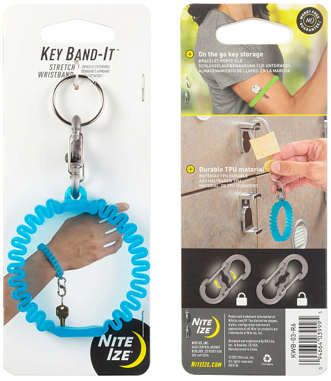 Браслет Nite Ize KeyBand-It Blue - Фото 1 большая