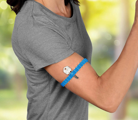Браслет Nite Ize KeyBand-It Blue - Фото 5 большая