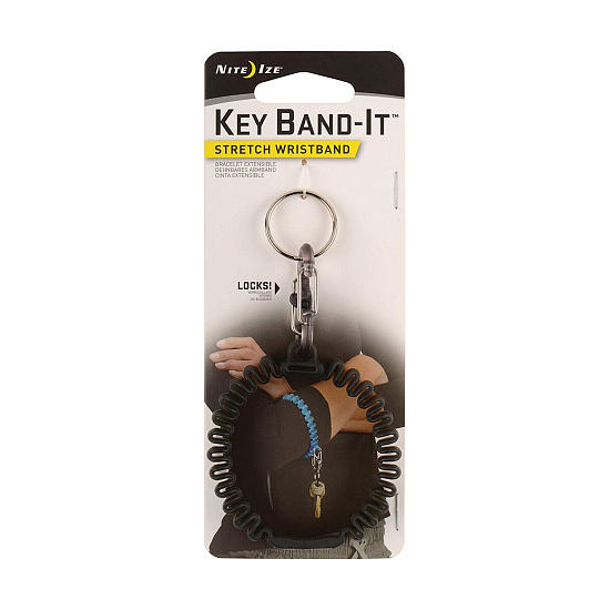 Браслет для ключей Nite Ize KeyBand-It Grey - Фото 2 большая