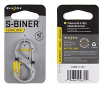 Карабин Nite Ize S-Biner SlideLock Stainless Steel #2