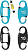Брелок для ключей NiteIze IdentiKey SlideLock Dual Carabiner 2pk - Фото 2 малая