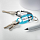 Брелок для ключей NiteIze IdentiKey SlideLock Dual Carabiner 2pk - Фото 3 малая