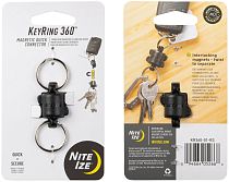 Брелок для ключей Nite Ize KeyRing 360 Magnetic Quick Connector