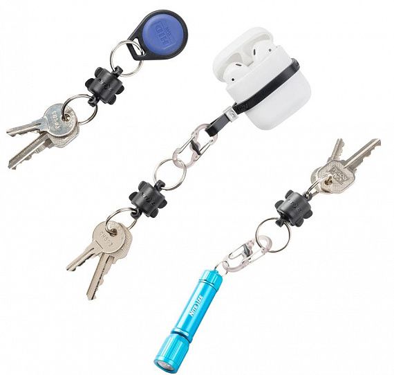 Брелок для ключей Nite Ize KeyRing 360 Magnetic Quick Connector - Фото 3 большая