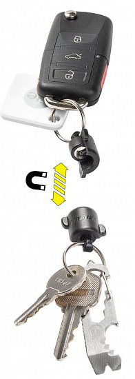 Брелок для ключей Nite Ize KeyRing 360 Magnetic Quick Connector - Фото 4 большая