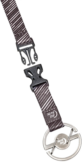 Брелок Nite Ize Medallion Key Lanyard Cтальной - Фото 6 большая