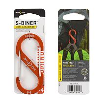 Карабин Nite Ize S-Biner Aluminum #4 Orange