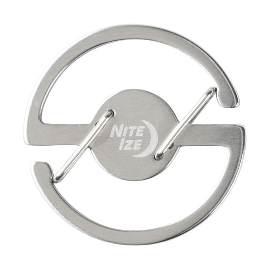 Брелок Nite Ize Medallion Key Carabiner Cтальной - Фото 2 большая