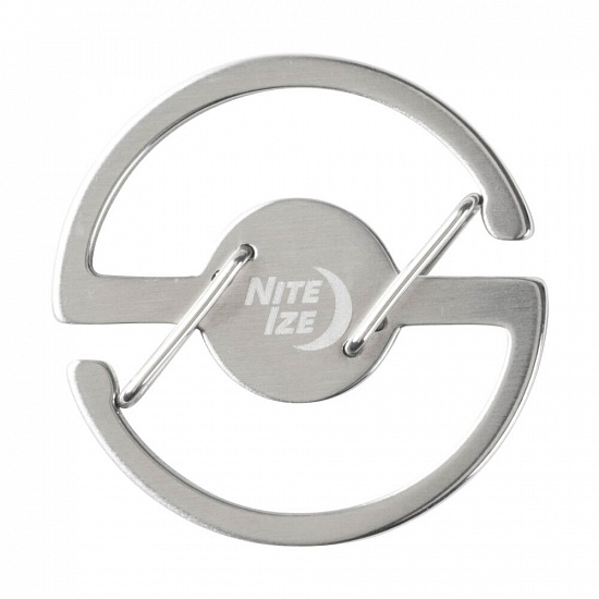 Брелок Nite Ize Medallion Key Carabiner Cтальной - Фото 1 большая
