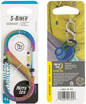 Карабин металлический Nite Ize S-Biner SlideLock 4 Spectrum