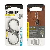 Карабин Nite Ize S-Biner® SlideLock® Stainless Steel #3
