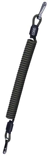 Страховочный тренчик Cord с карабинами Olive - Фото 1 большая