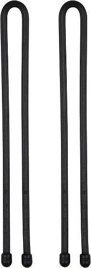 Гибкие стяжки Nite Ize Gear Tie Reusable Rubber Twist Tie 12" (2шт) Black - Фото 2 большая
