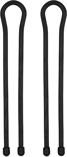 Гибкие стяжки Nite Ize Gear Tie Reusable Rubber Twist Tie 18" (2шт) Black - Фото 2 большая