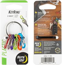 Брелок Nite Ize KeyRing S-Biner Stainless 