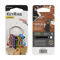 Брелок Nite Ize KeyRing S-Biner Stainless 