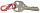 Брелок Nite Ize KeyRing S-Biner Stainless  - Фото 3 малая