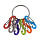 Брелок Nite Ize KeyRing S-Biner Stainless  - Фото 2 малая