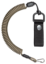 Страховочный тренчик Cord с креплением на ремень и карабином Coyote