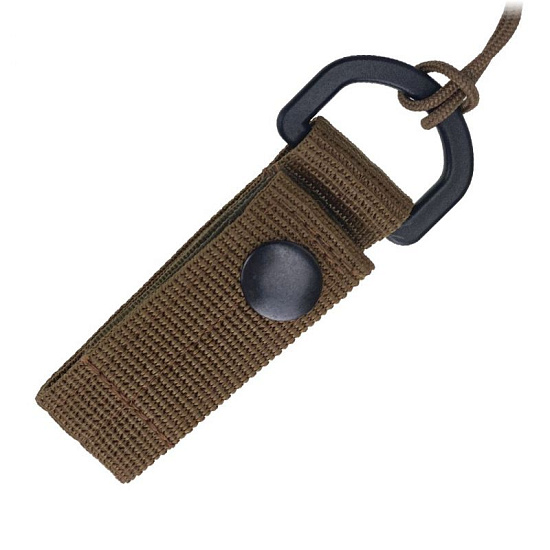 Страховочный тренчик Cord с креплением на ремень и карабином Coyote - Фото 3 большая