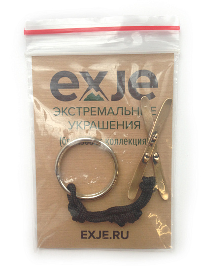 Брелок Exje "Горные лыжи" - Фото 3 большая