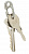 Брелок для ключей Nite Ize Keyring Microlink Stainless - Фото 4 малая
