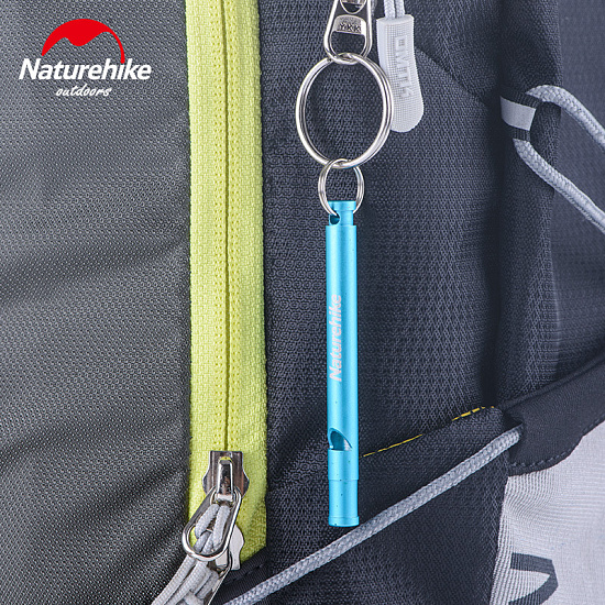 Брелок-свисток Naturehike Emergency Whistle Long Orange - Фото 3 большая
