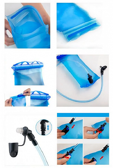 Питьевая система Naturehike Scud Blue - Фото 4 большая