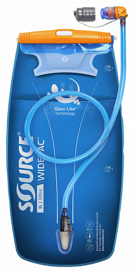 Питьевая система Source Widepac 3 л Alpine Blue - Фото 1 большая