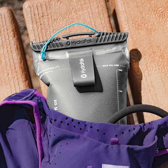 Гидратор с термоизоляцией Hydrapak Velocity IT 1,5L Серый - Фото 3 большая