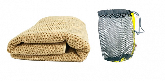Полотенце N-rit Mega Dry Towel M 40x80 Wheat - Фото 3 большая