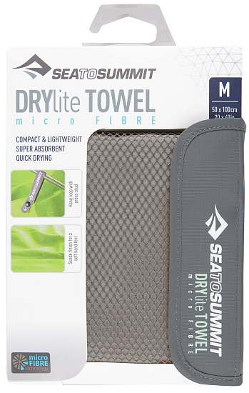 Полотенце Sea to Summit DryLite M Cobalt - Фото 3 большая