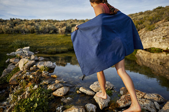 Полотенце PackTowl Personal Face Midnight - Фото 3 большая