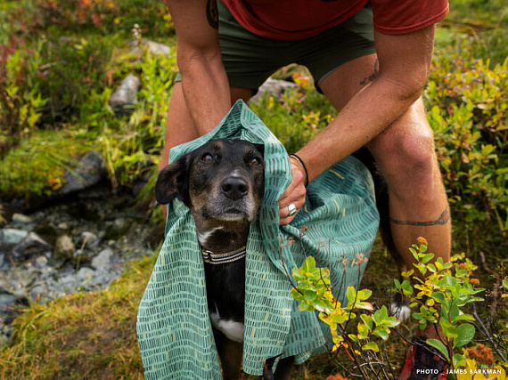 Полотенце PackTowl Ultralite Beach Grass Meadow - Фото 2 большая