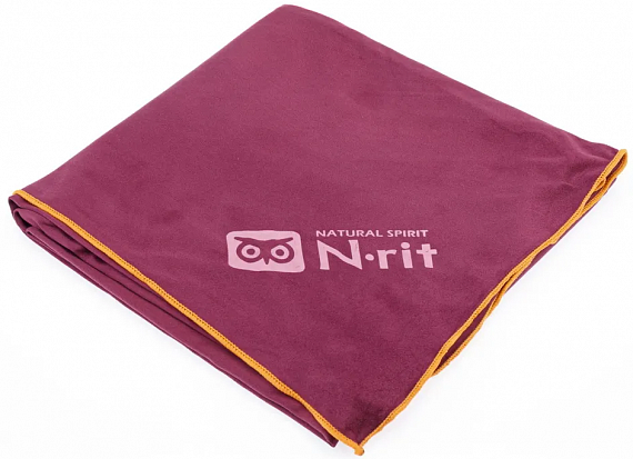 Полотенце N-rit Super Light Towel M 40x80 Purple - Фото 1 большая