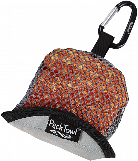 Полотенце PackTowl Nano Orange Pixel - Фото 3 большая